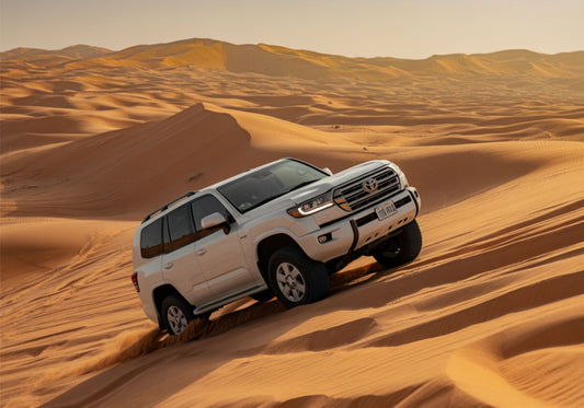Desert Safari Private Car 6 Person Capacity - Flame Travel Dubai