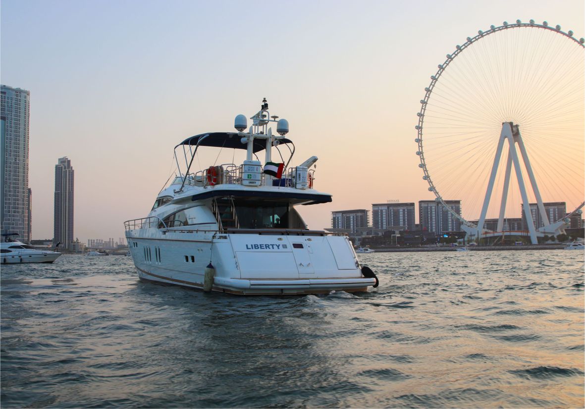 Liberty 80ft(25m) 25 Guest capacity - Flame Travel Dubai