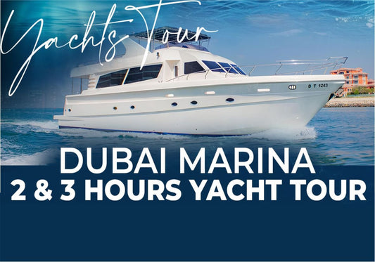 Marina 2 & 3 Hours Shared Yacht Tour - Flame Travel Dubai
