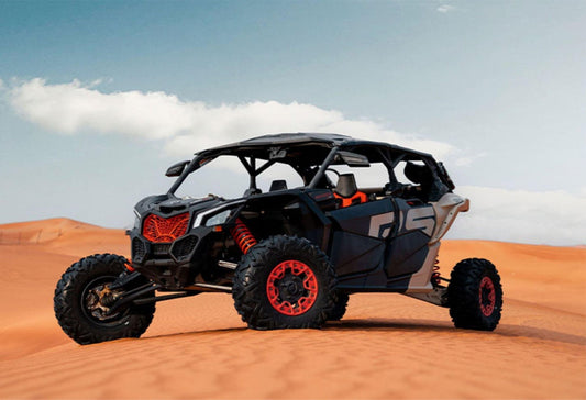 Buggy Can - am X3 Turbo 4 Seater - Flame Travel Dubai
