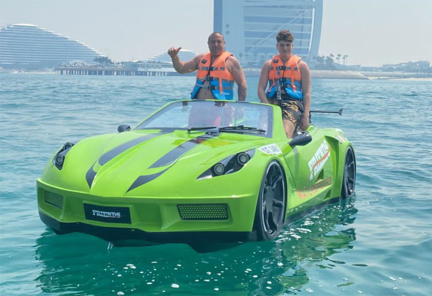 Jet Car - Flame Travel Dubai